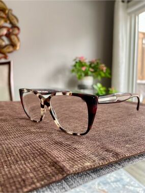 Prada Tortoise Pattern Eyewear